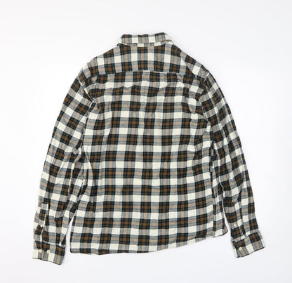 Mens UK Size M H&M Multicoloured  Button-Up Long Sleeve Casual Shirt