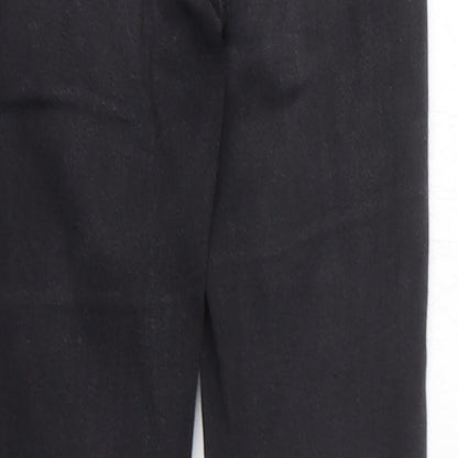Denim & Co. Womens Black Cotton Skinny Jeans Size 8 L30 in Regular Zip