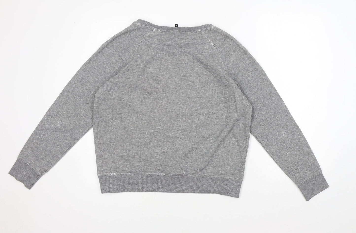 Womens UK Size 16 Papaya Grey Pullover Jumper
