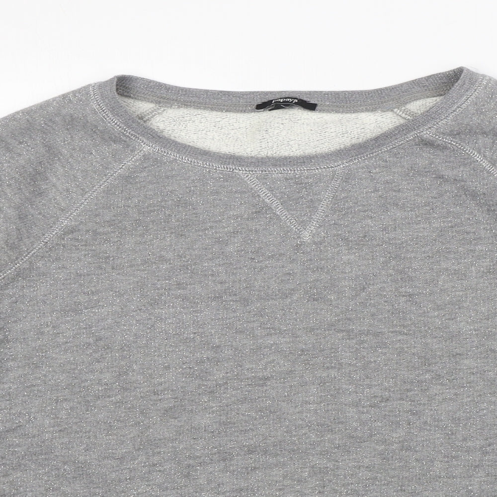Womens UK Size 16 Papaya Grey Pullover Jumper