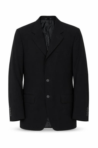 Mens UK Size 38 George Regular Black Suit Jacket