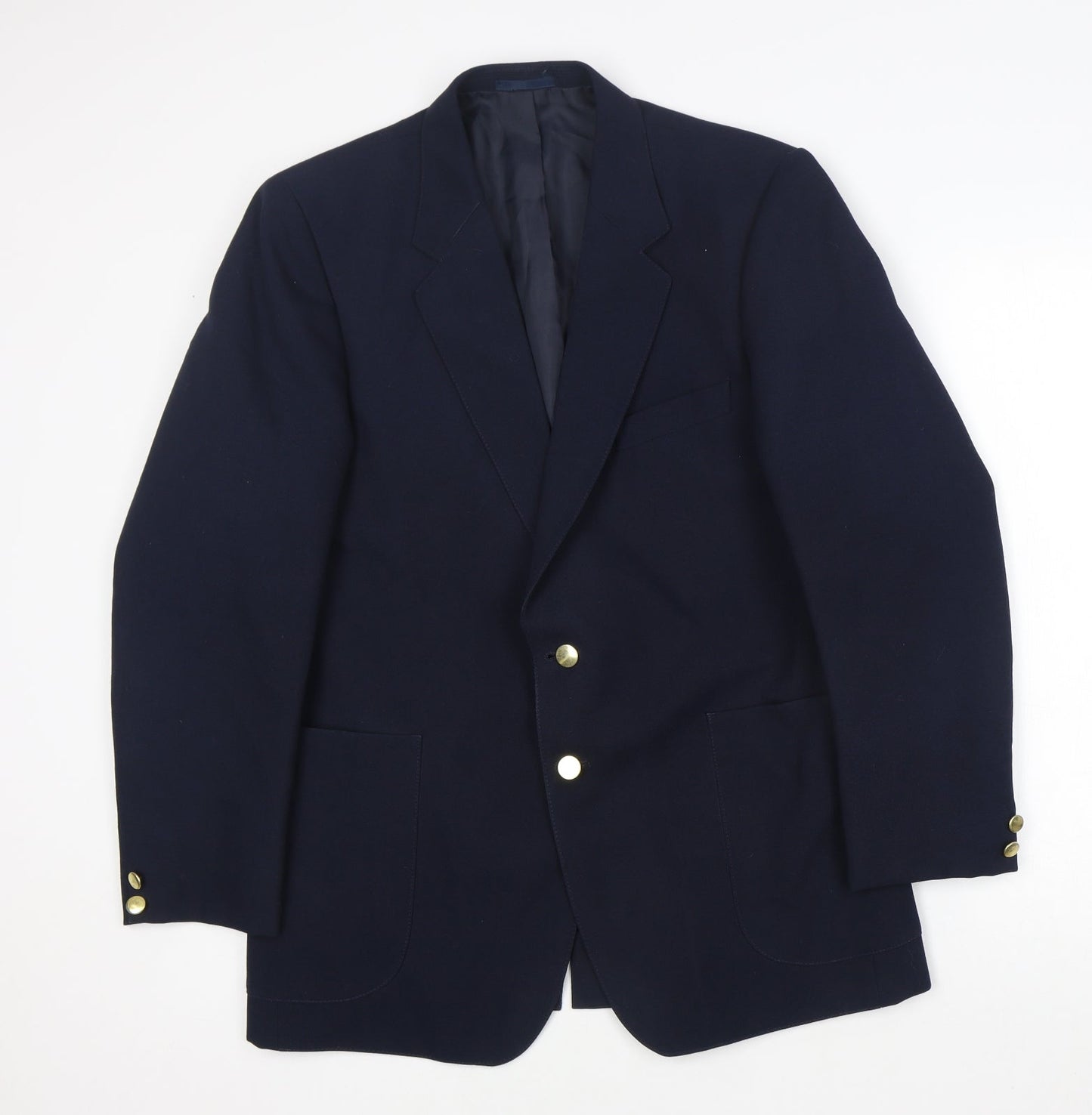 Mens UK Size M Preworn  Blue Suit Jacket