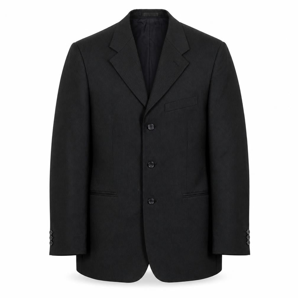 Mens UK Size 38 Zantos Regular Black Suit Jacket