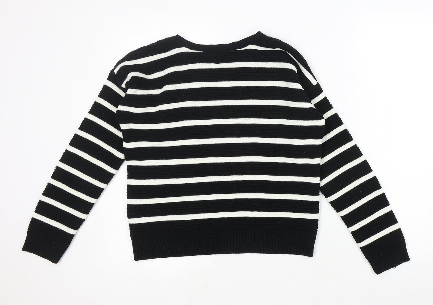 Womens UK Size 8 New Look Black Pullover Jumper