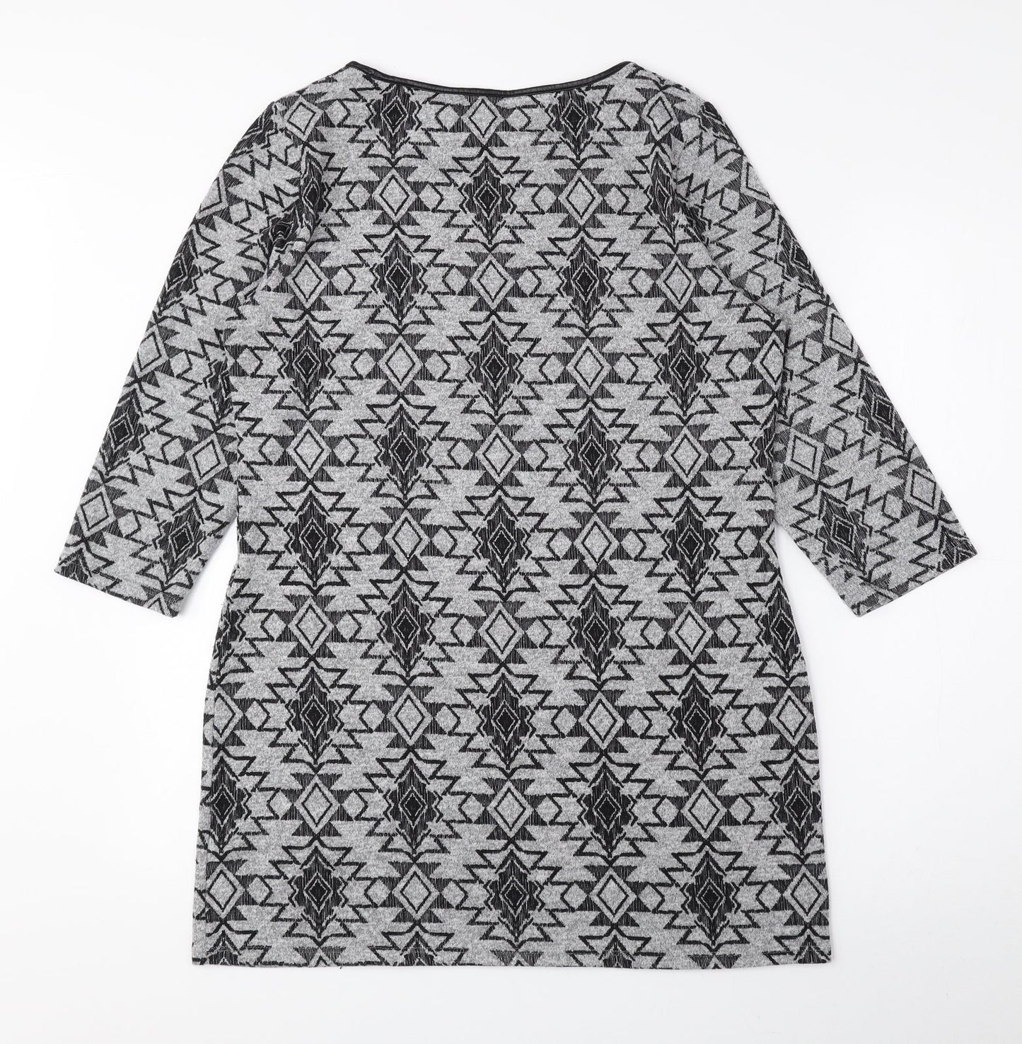 Womens UK Size 14 Marks and Spencer Grey Pullover Jumper