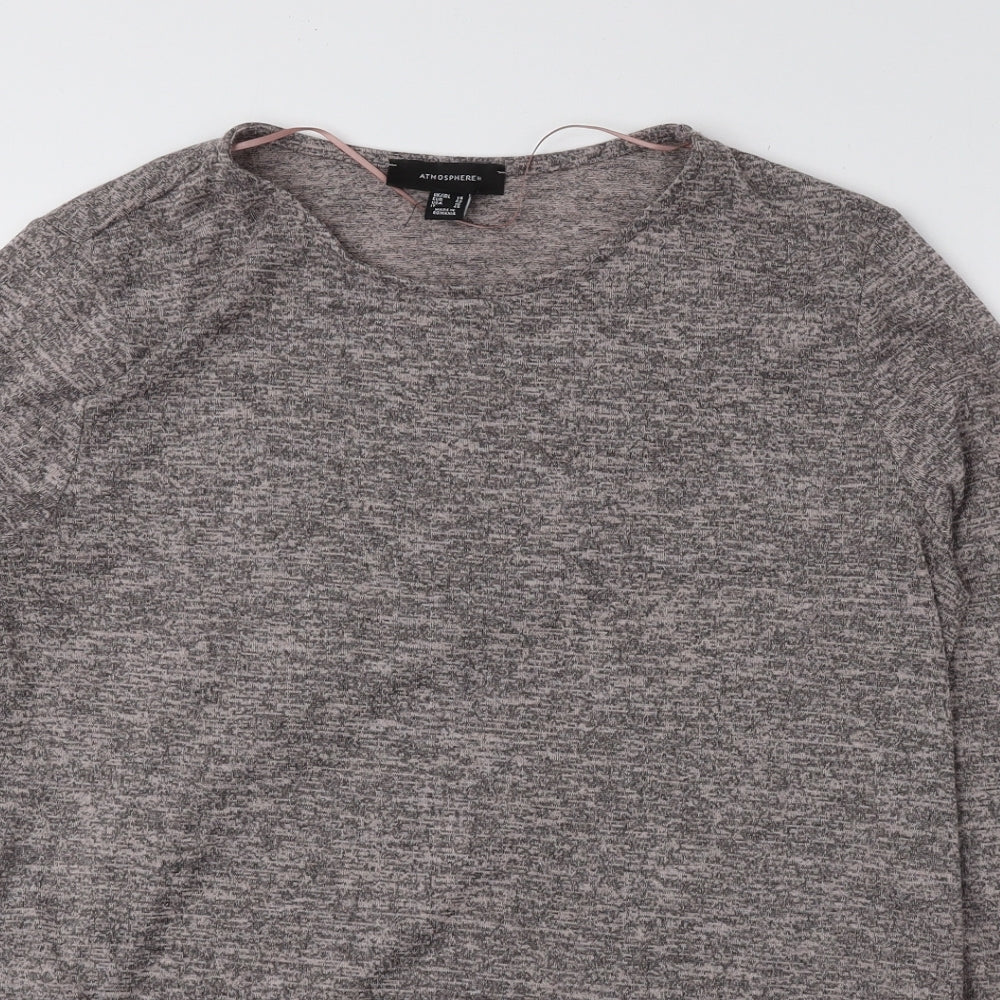 Womens UK Size 14 Atmosphere Grey Pullover Jumper