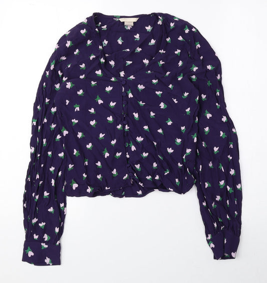 Womens UK Size 6 H&M  Basic Blouse
