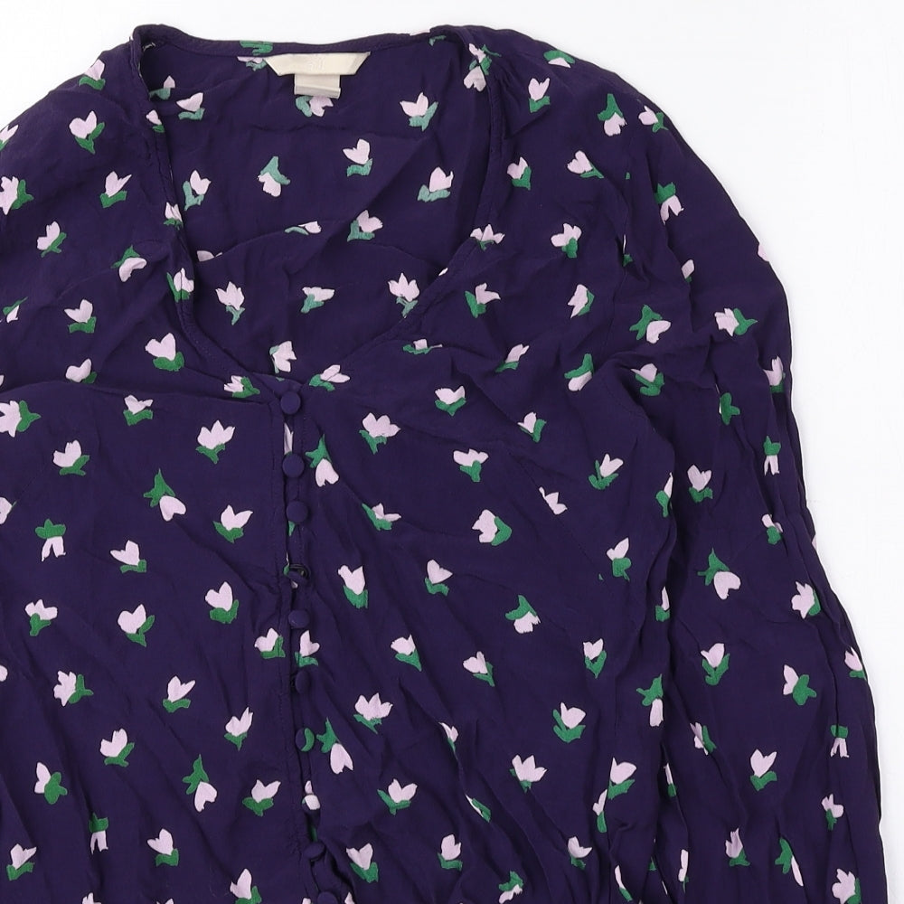 Womens UK Size 6 H&M  Basic Blouse