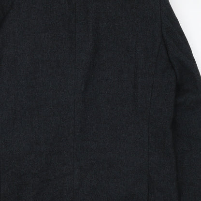 Harvey & Jones Mens Blue Wool Jacket Blazer