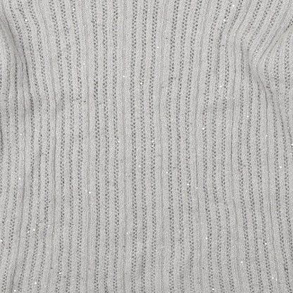 Womens UK Size M NEXT Grey Pullover Jumper