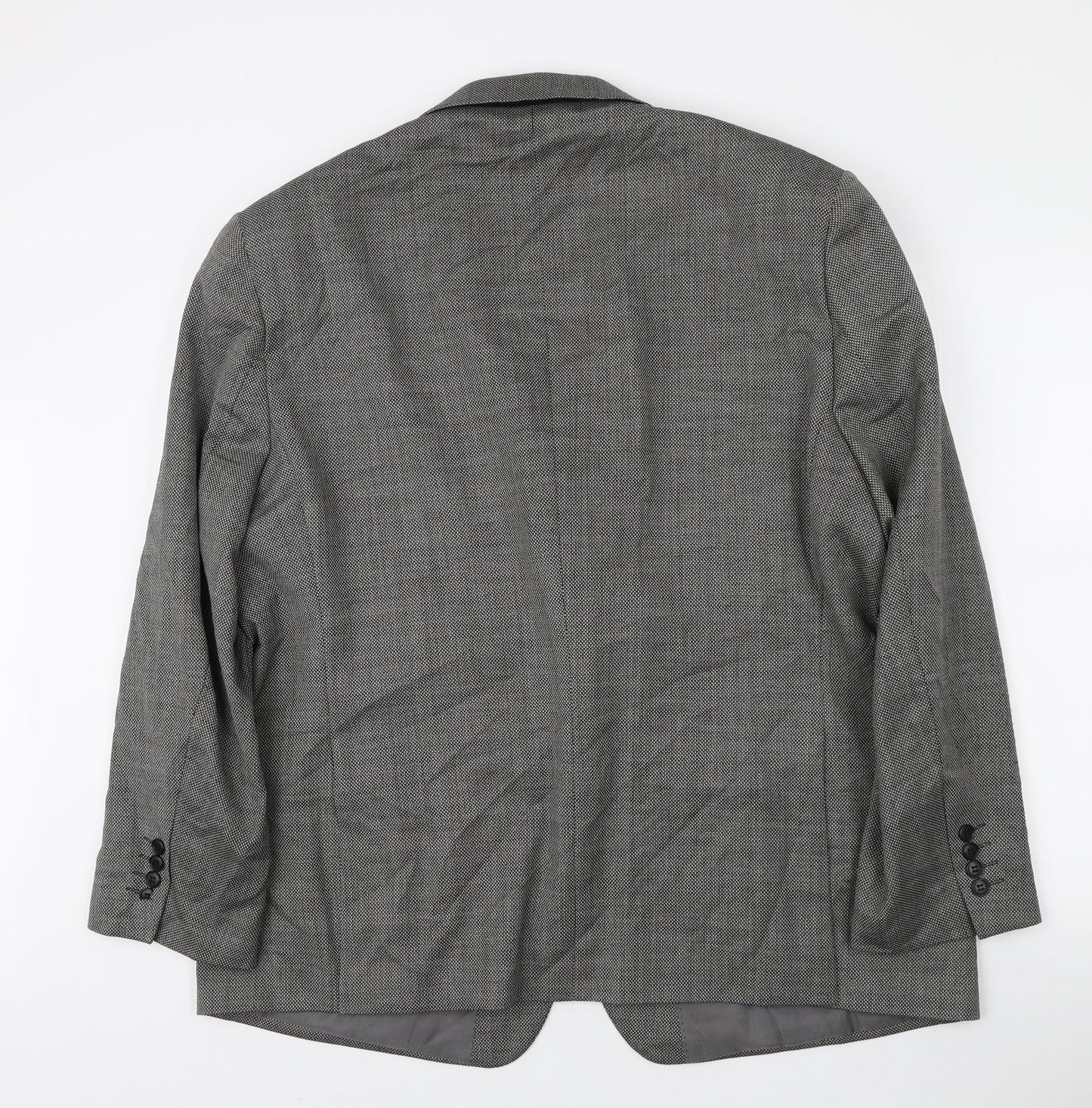 Mens UK Size  Fellini Regular Black Suit Jacket