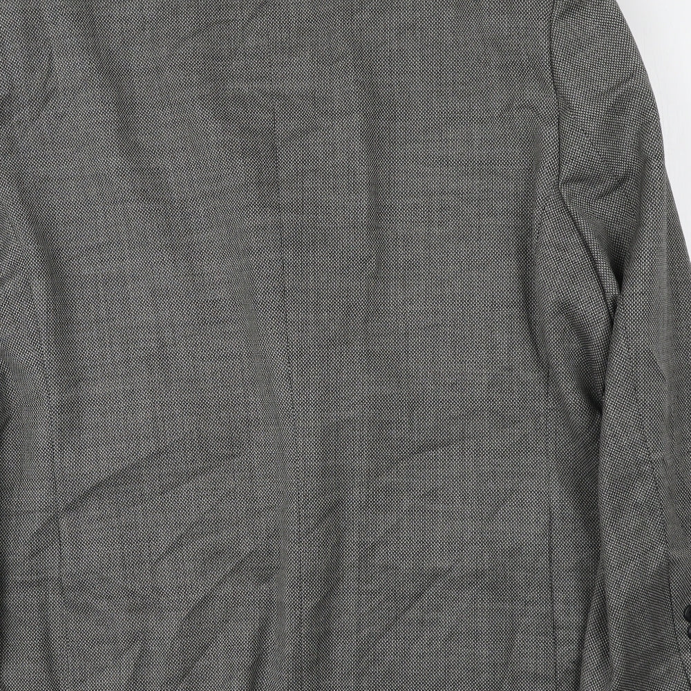 Mens UK Size  Fellini Regular Black Suit Jacket