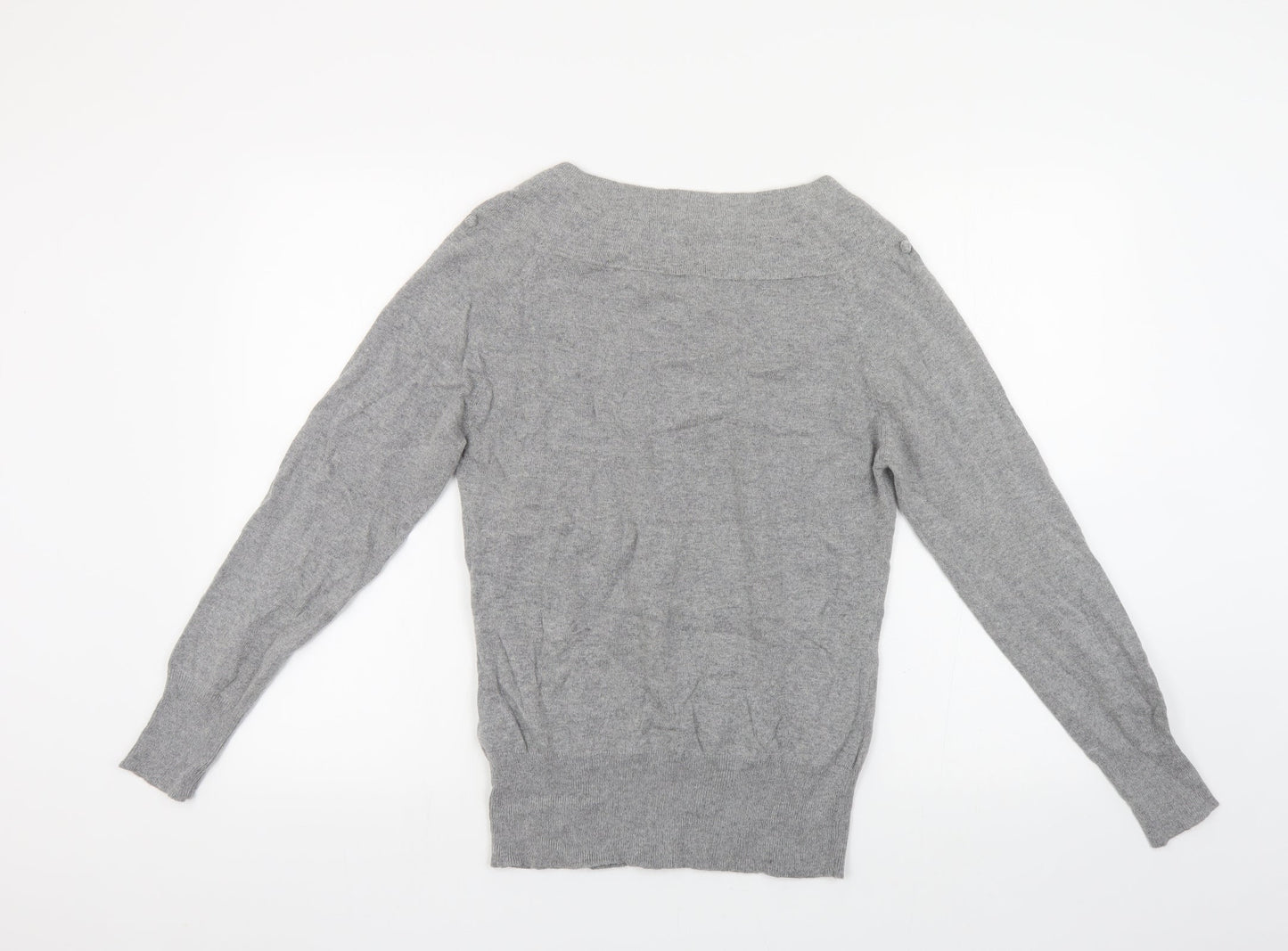 Womens UK Size 12 Marks and Spencer Grey Pullover Jumper