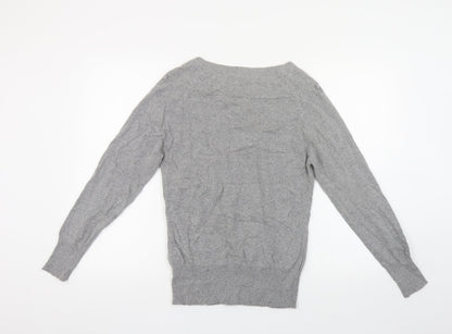 Womens UK Size 12 Marks and Spencer Grey Pullover Jumper