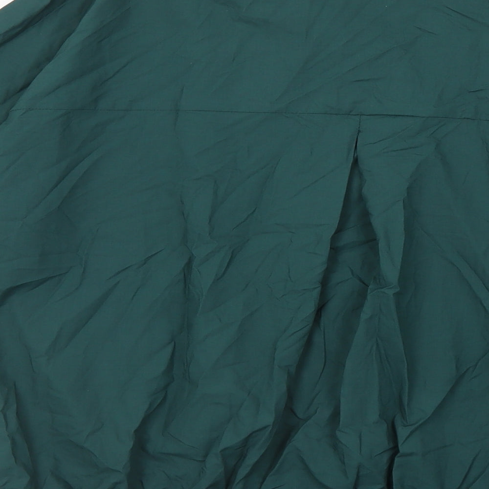 Womens UK Size M Khaadi Green Basic Button-Up