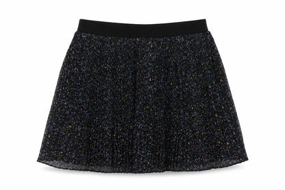 Jack Wills Womens Black Floral Polyester Skater Skirt Size 10 Zip
