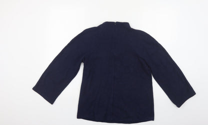 Womens UK Size 12 Marks and Spencer Blue Pullover Jumper