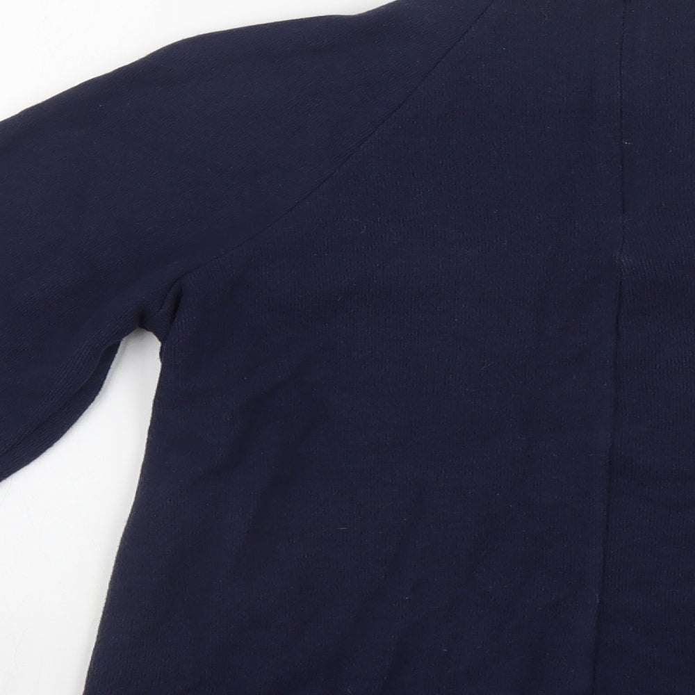Womens UK Size 12 Marks and Spencer Blue Pullover Jumper
