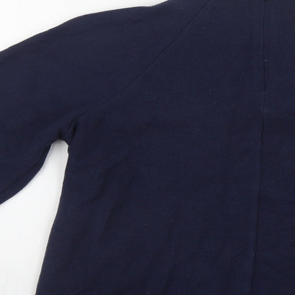 Womens UK Size 12 Marks and Spencer Blue Pullover Jumper