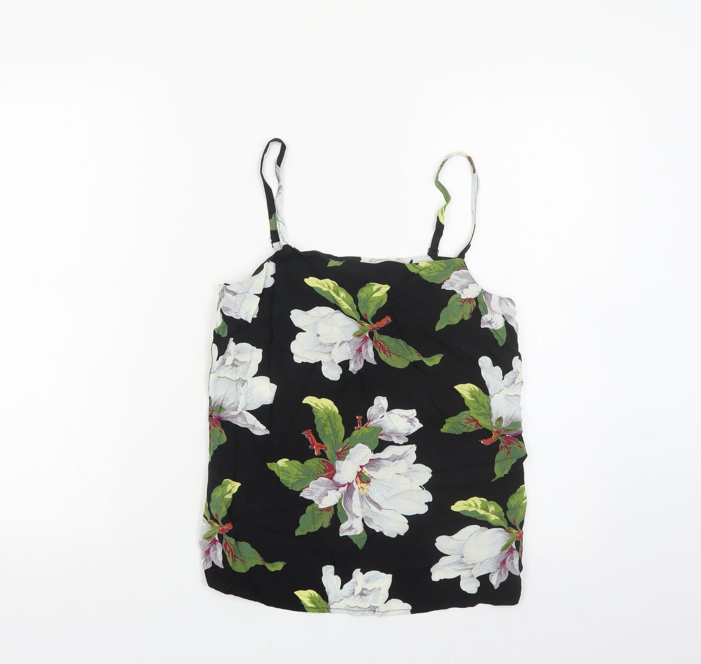 Womens UK Size 6 Warehouse Black Camisole Tank