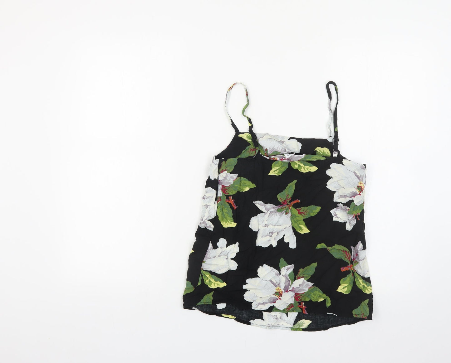 Womens UK Size 6 Warehouse Black Camisole Tank