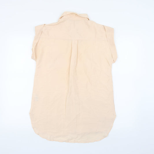 Womens UK Size 8 Dorothy Perkins Pink Basic Button-Up