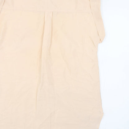 Womens UK Size 8 Dorothy Perkins Pink Basic Button-Up