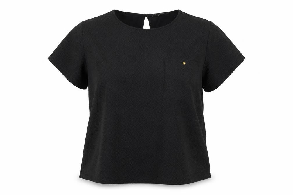 Womens UK Size 20 Originals Black Basic T-Shirt