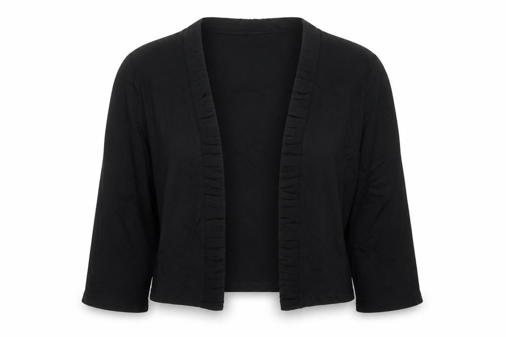 Womens UK Size 14 Per Una Black Cardigan Jumper