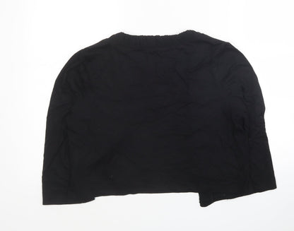 Womens UK Size 14 Per Una Black Cardigan Jumper