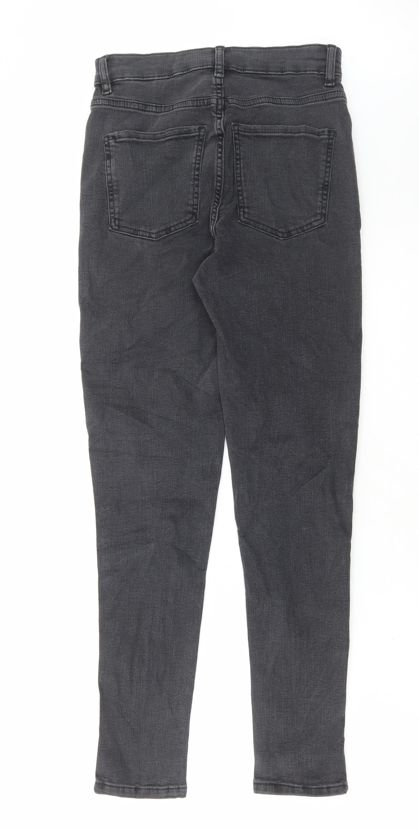 Womens UK Size 8 Marks and Spencer Regular Fit Skinny Grey Jeans