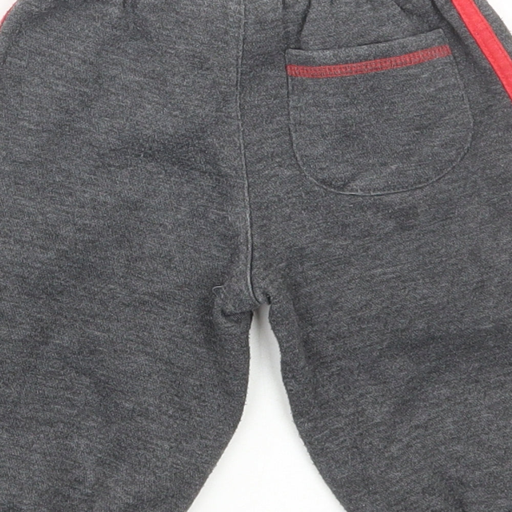 Lonsdale Baby Grey Polyester Jogger Trousers Size 6-9 Months Pullover