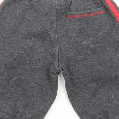 Lonsdale Baby Grey Polyester Jogger Trousers Size 6-9 Months Pullover