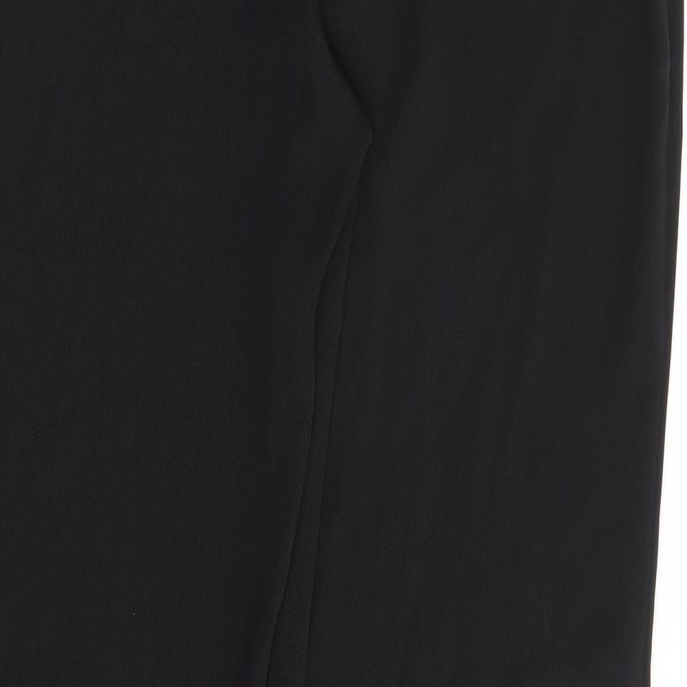 Womens UK Size 10 BHS Regular Fit  Black Trousers