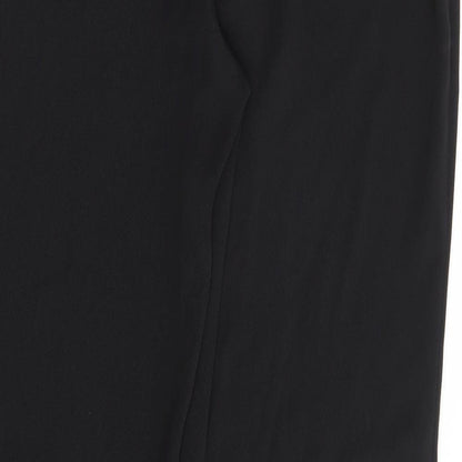 Womens UK Size 10 BHS Regular Fit  Black Trousers