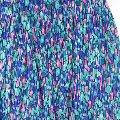 Womens UK Size 32 in Preworn Pleated Chiffon Skirt