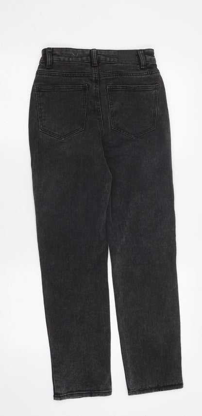 Only Womens Black Cotton Skinny Jeans Size 25 in L32 in Regular Zip - 4 Buttons