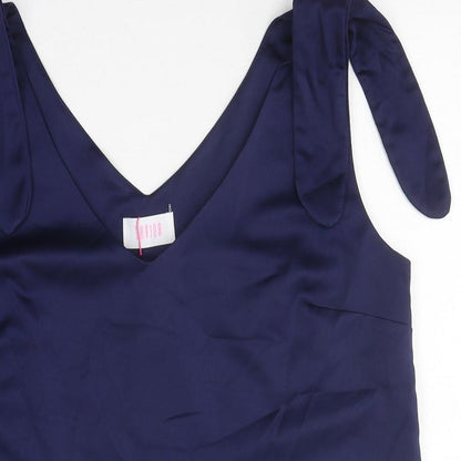 Womens UK Size M Savida Blue Basic Tank