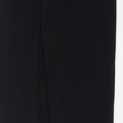 Womens UK Size 8 Marks and Spencer Regular Fit  Black Trousers