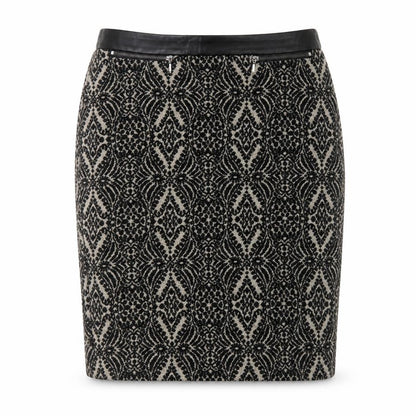 Womens UK Size 10 M&Co Straight & Pencil Tweed Skirt