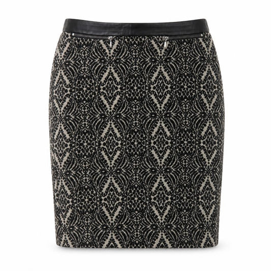 Womens UK Size 10 M&Co Straight & Pencil Tweed Skirt