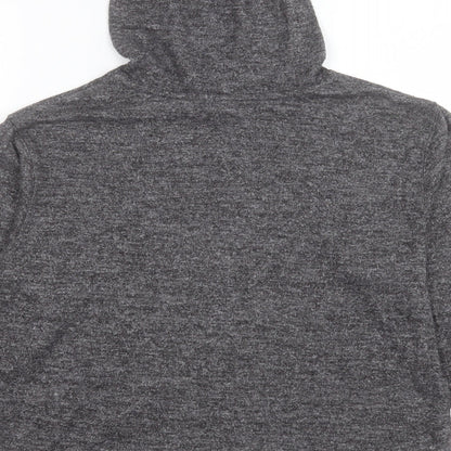 H&M Womens Grey Viscose Pullover Hoodie Size M Pullover