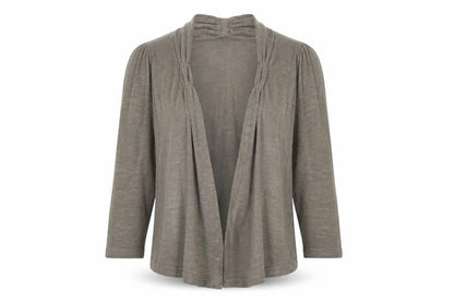 Womens UK Size 14 Indigo Green Cardigan Jumper