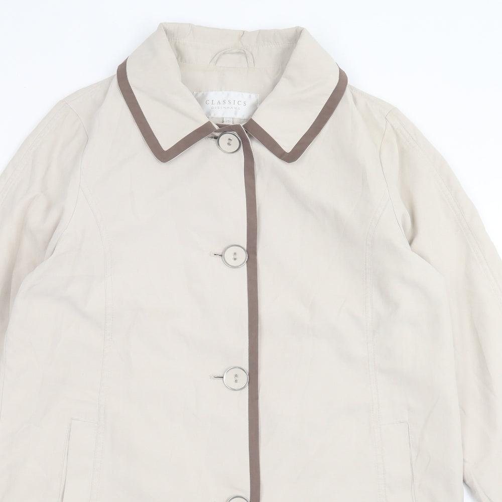 Womens UK Size 12 Debenhams Ivory Jacket