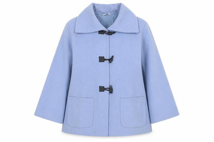 Womens UK Size 10 Special Collection Blue Overcoat