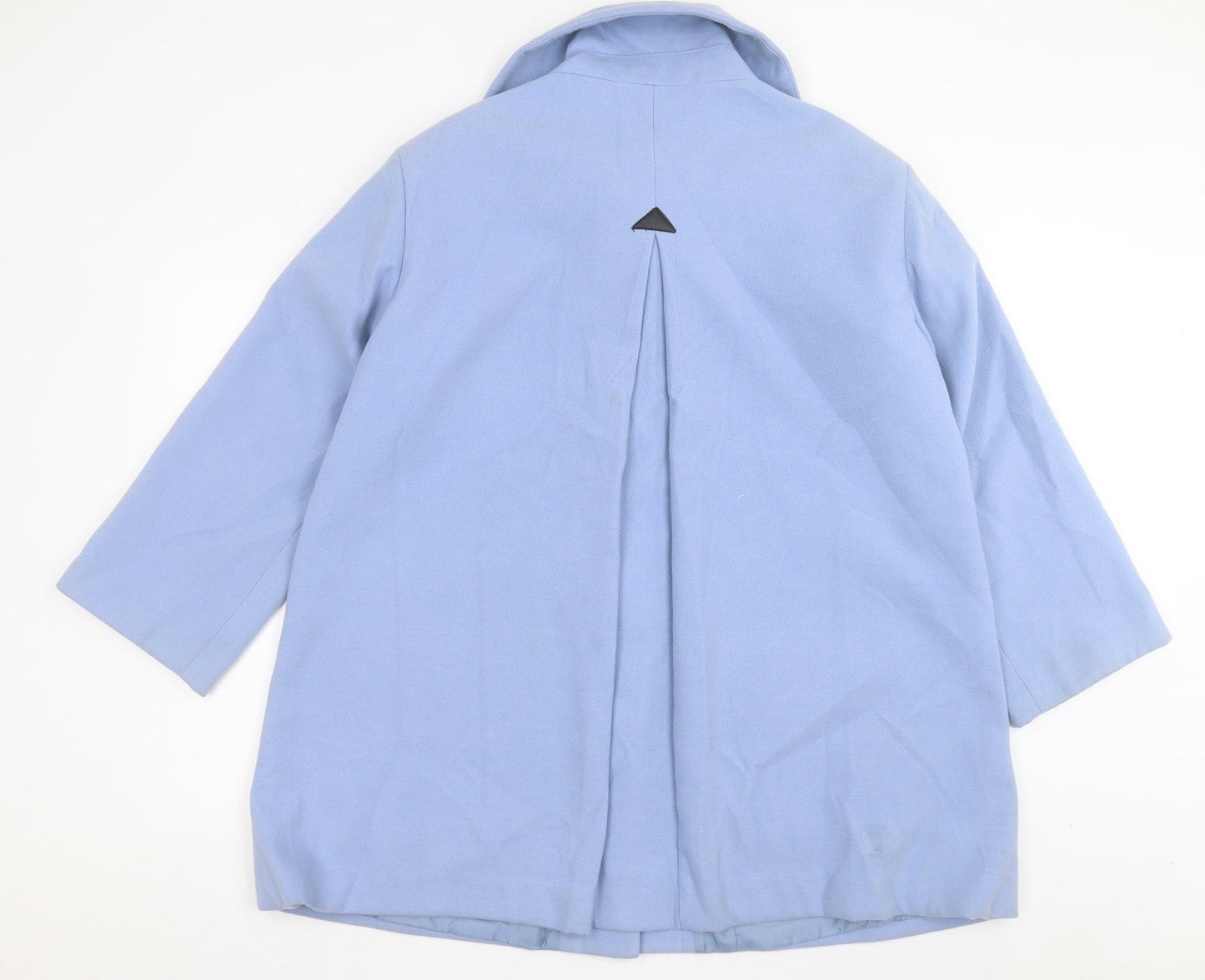 Womens UK Size 10 Special Collection Blue Overcoat