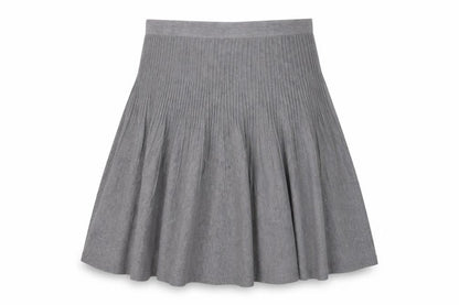 Womens UK Size 34 in H&M A-Line Knit Skirt