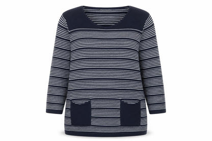 Womens UK Size XL Chianti Blue Pullover Jumper
