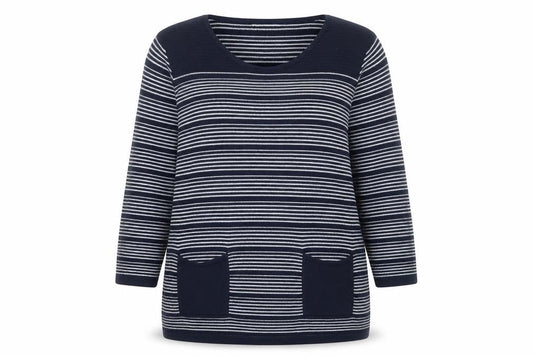 Womens UK Size XL Chianti Blue Pullover Jumper
