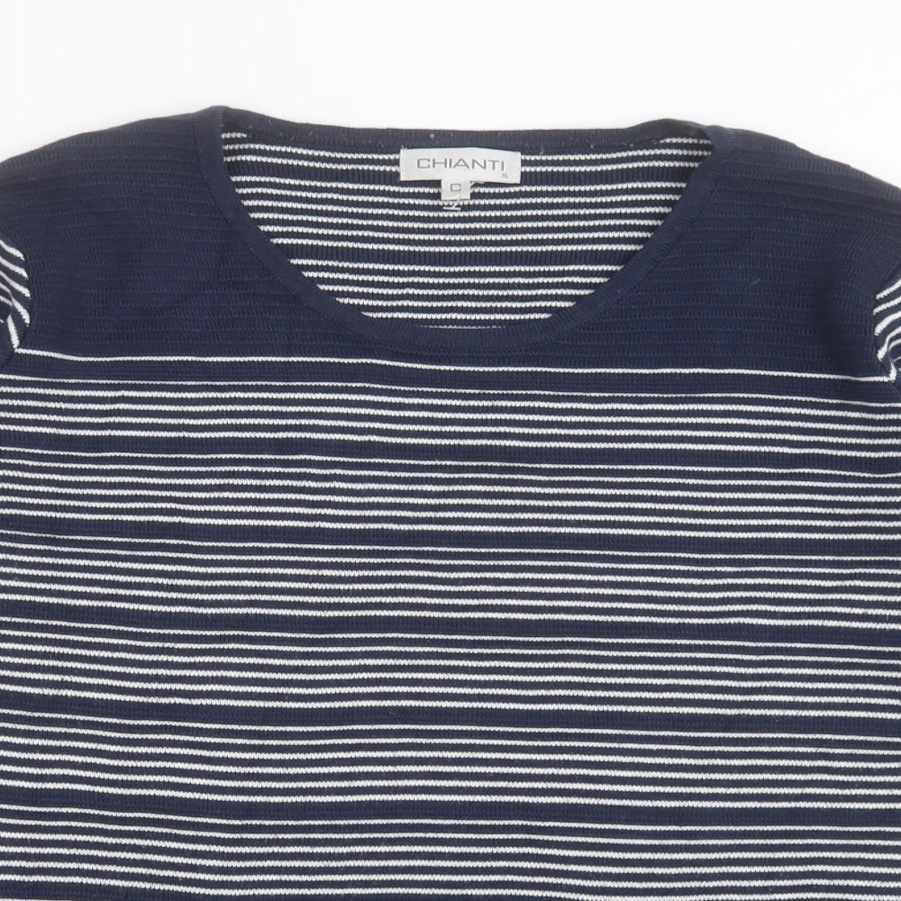 Womens UK Size XL Chianti Blue Pullover Jumper